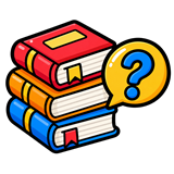 Ícone do glossário e FAQ sempre à mão