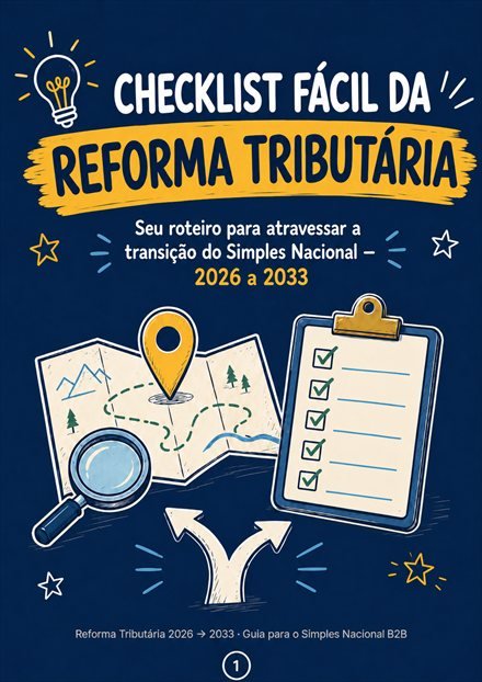 Capa do Checklist Fácil da Reforma Tributária
